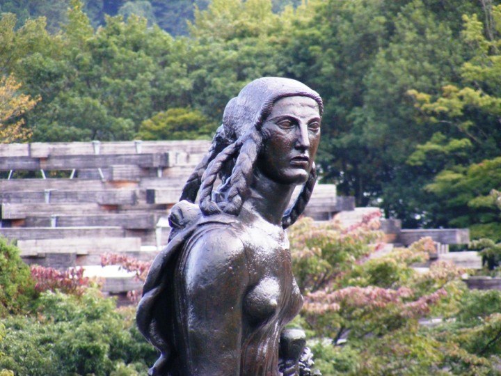 Statue at Hakone Open Air Museum