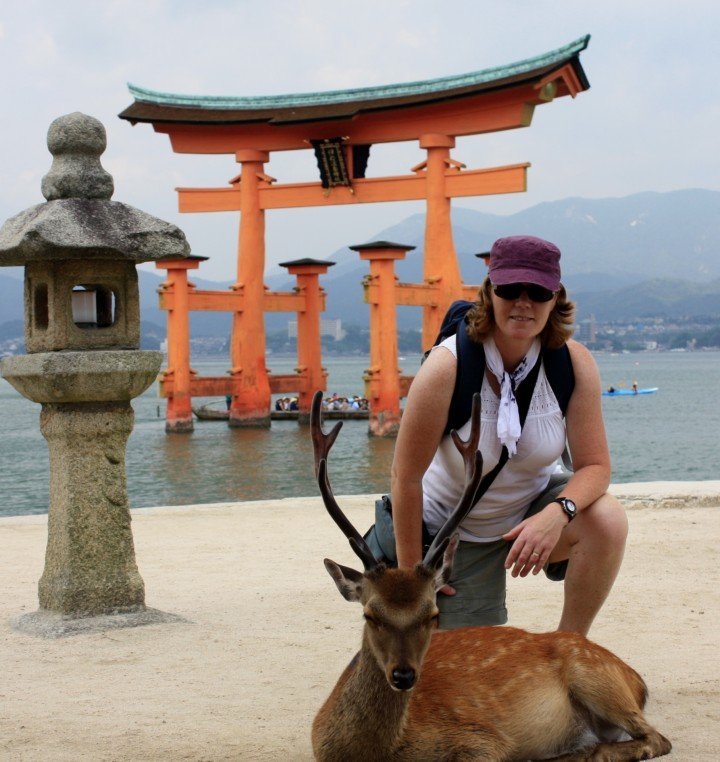 Miyajima and deer